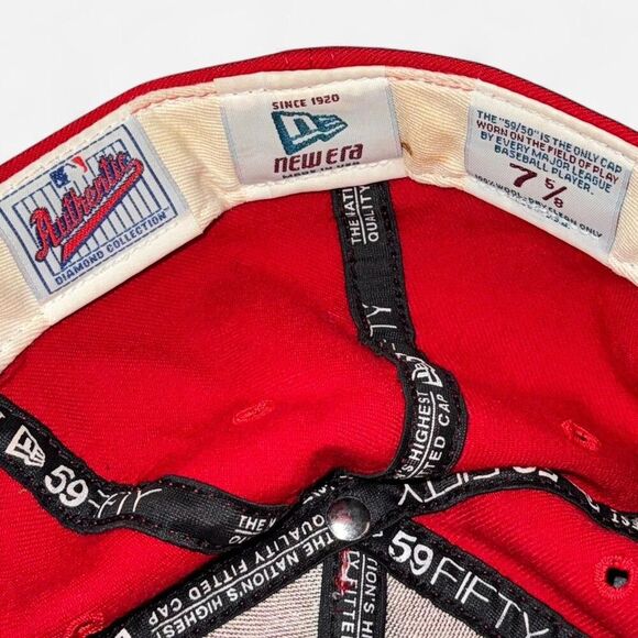 New Era Cincinnati Reds Fitted Baseball Cap Hat - Picture 6 of 8